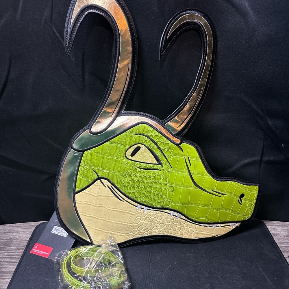 Cake worthy gator Loki crossbody